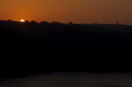 27 March 2022 - 07-22-45
As I said: Sunrise to the left of the Daymark 
----------------
Sunrise over Kingswear